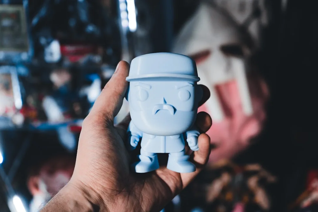 Personalisierte 3D-gedruckte Figur als dekoratives Geschenk