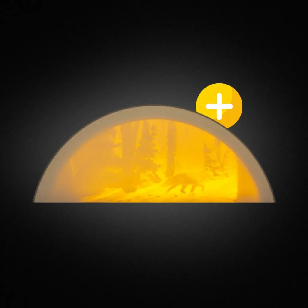 Lithophan für Schwibbogen 2025 Edition